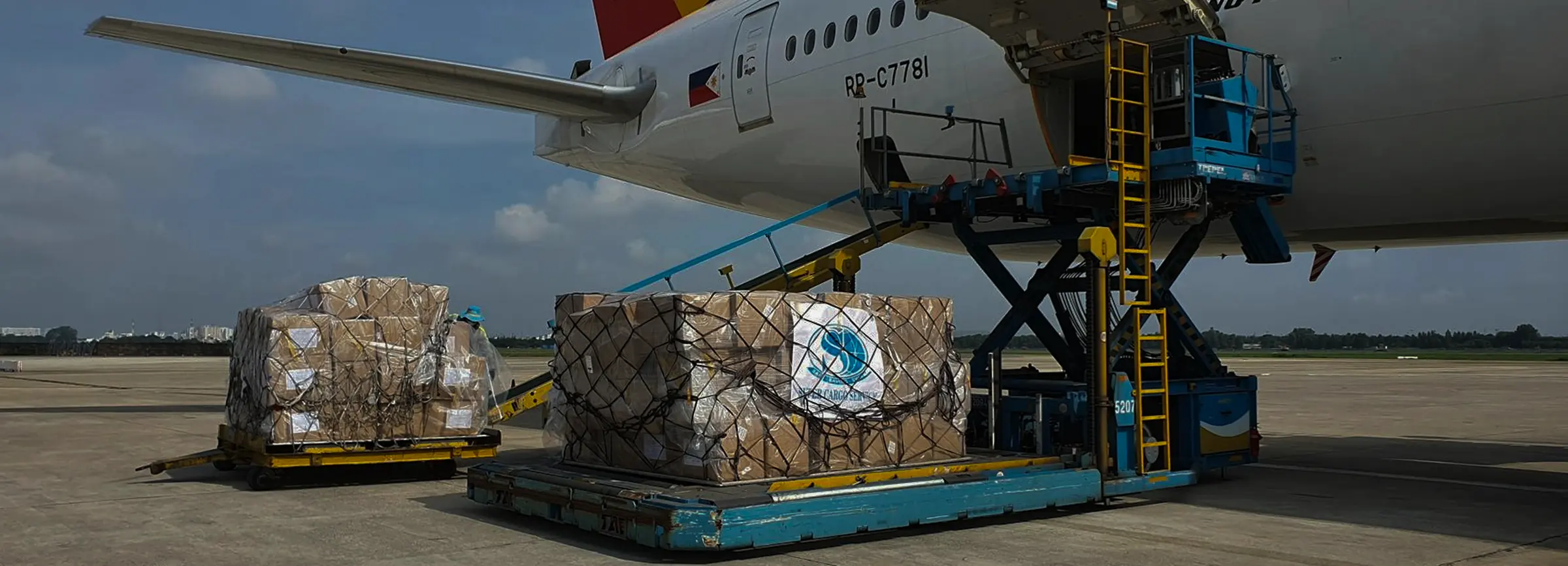 Air Freight service banner